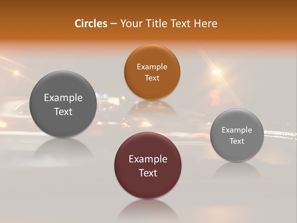 Speedy Automobile Curve PowerPoint Template