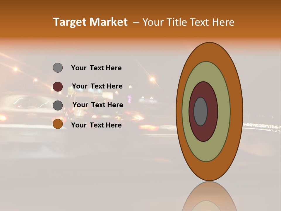 Speedy Automobile Curve PowerPoint Template