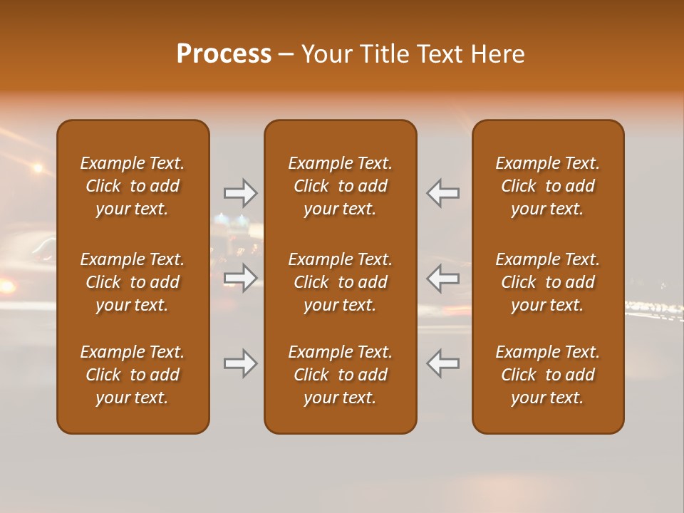Speedy Automobile Curve PowerPoint Template