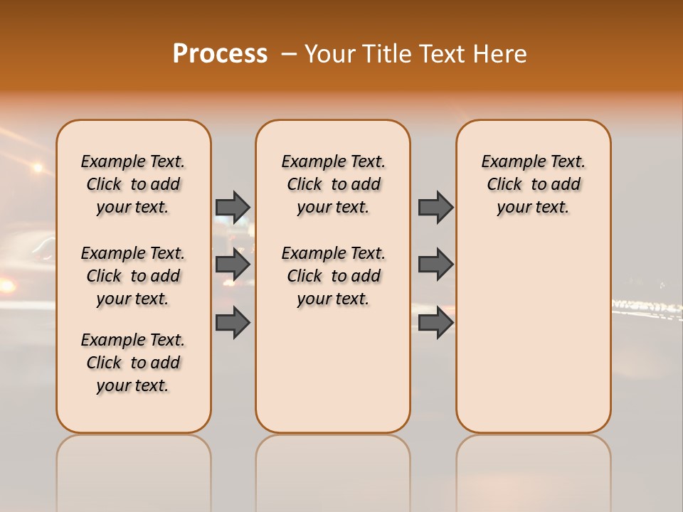 Speedy Automobile Curve PowerPoint Template