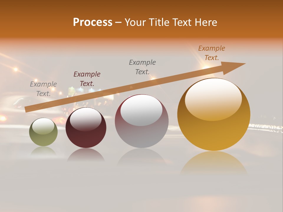 Speedy Automobile Curve PowerPoint Template