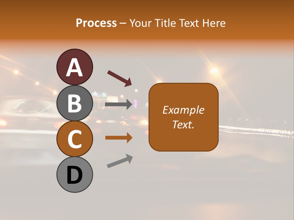 Speedy Automobile Curve PowerPoint Template