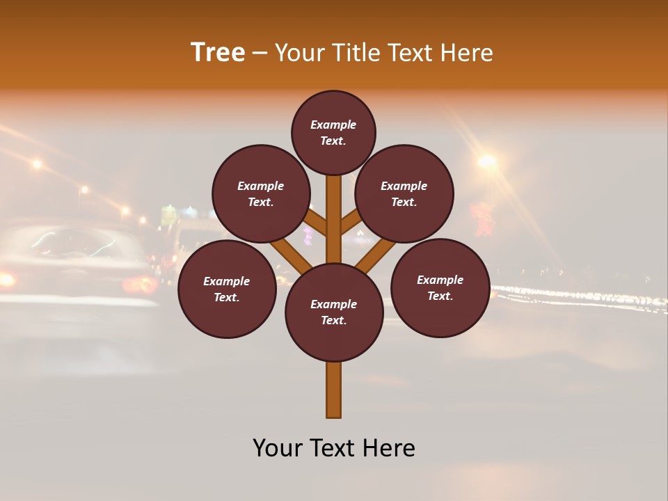 Speedy Automobile Curve PowerPoint Template