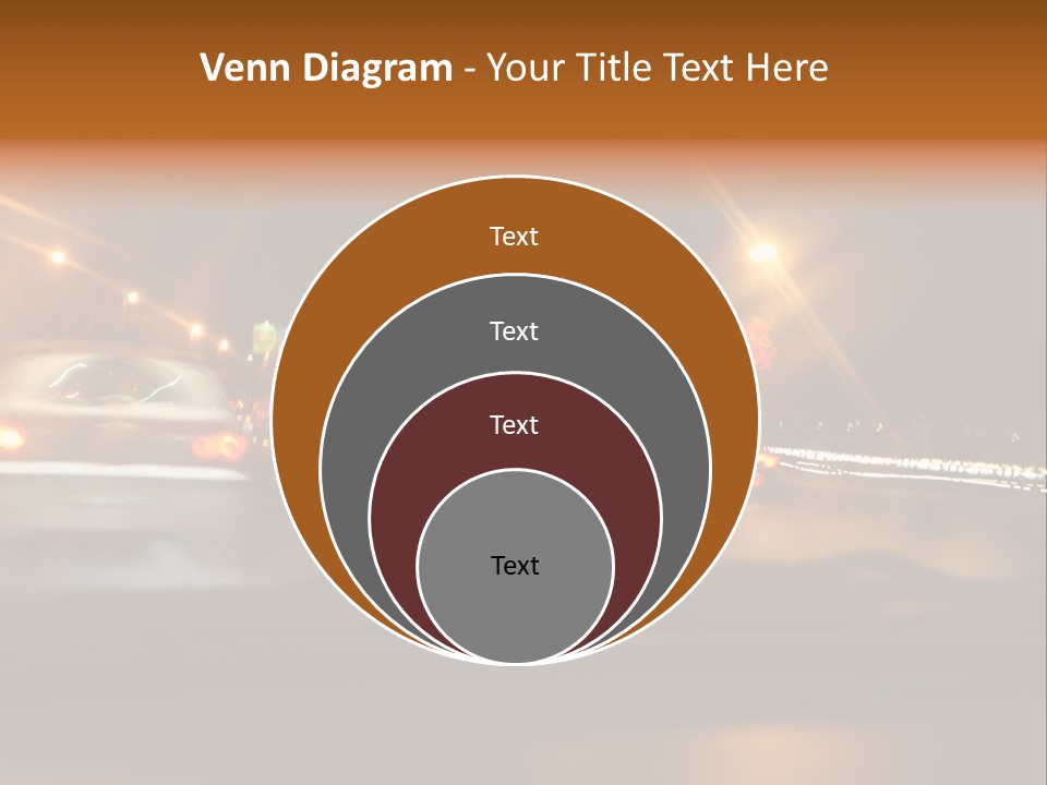 Speedy Automobile Curve PowerPoint Template
