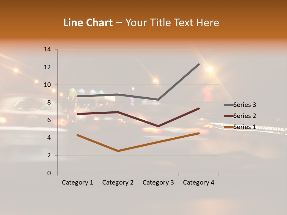 Speedy Automobile Curve PowerPoint Template
