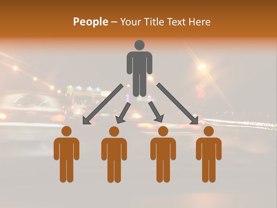 Speedy Automobile Curve PowerPoint Template