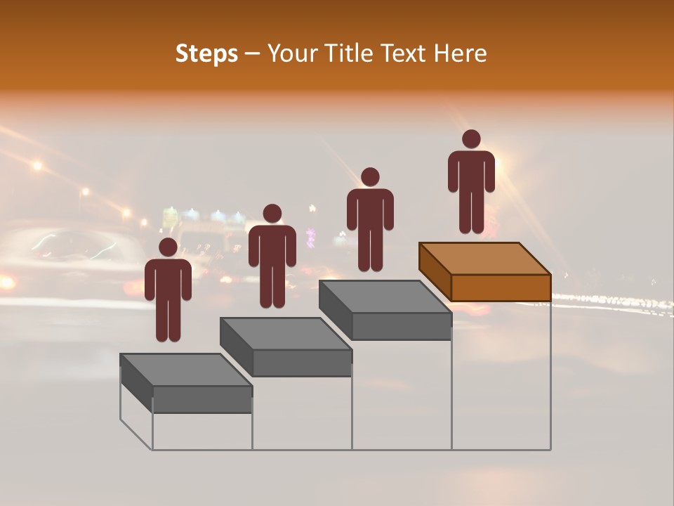 Speedy Automobile Curve PowerPoint Template