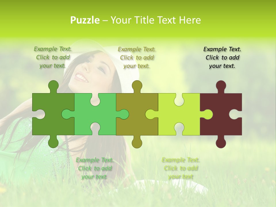 Expression Human Skin PowerPoint Template