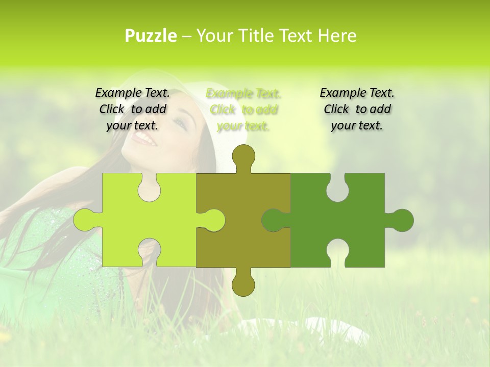 Expression Human Skin PowerPoint Template