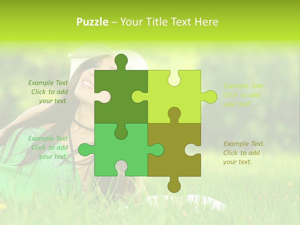 Expression Human Skin PowerPoint Template