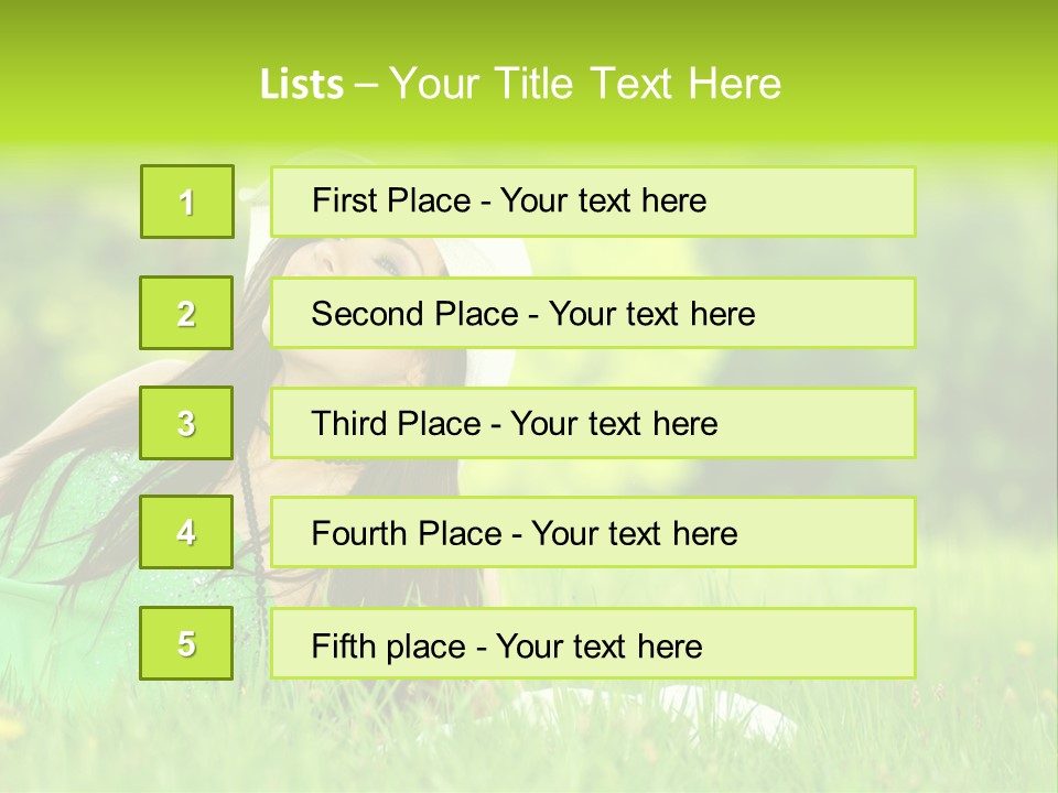 Expression Human Skin PowerPoint Template