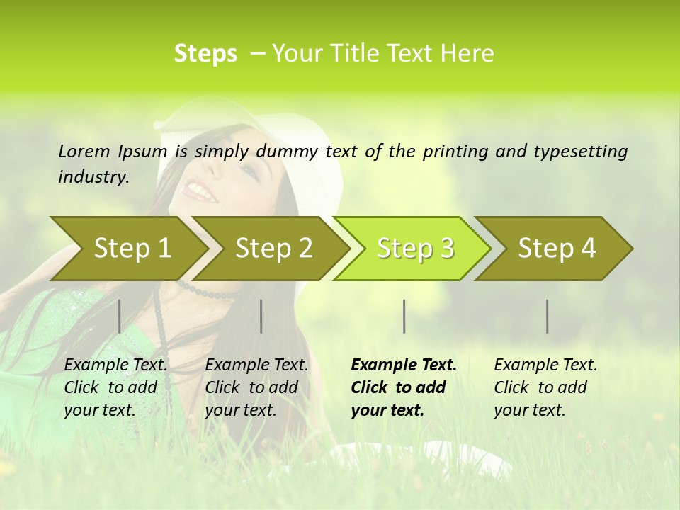 Expression Human Skin PowerPoint Template