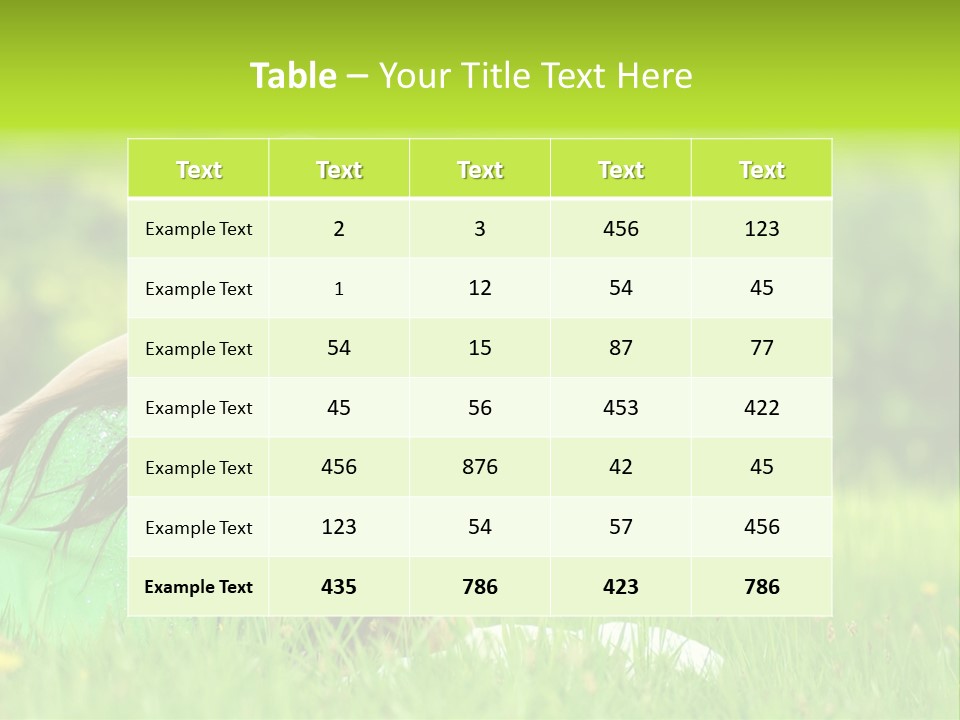 Expression Human Skin PowerPoint Template