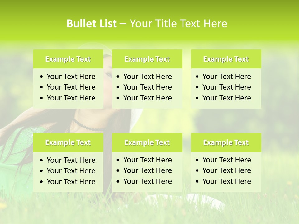 Expression Human Skin PowerPoint Template