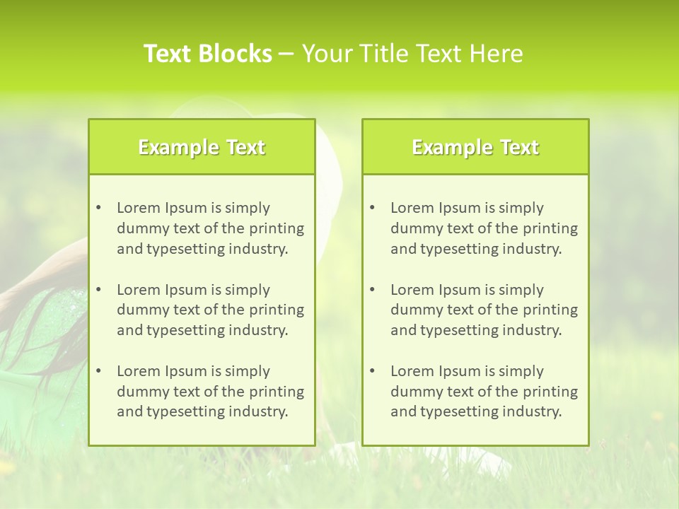 Expression Human Skin PowerPoint Template