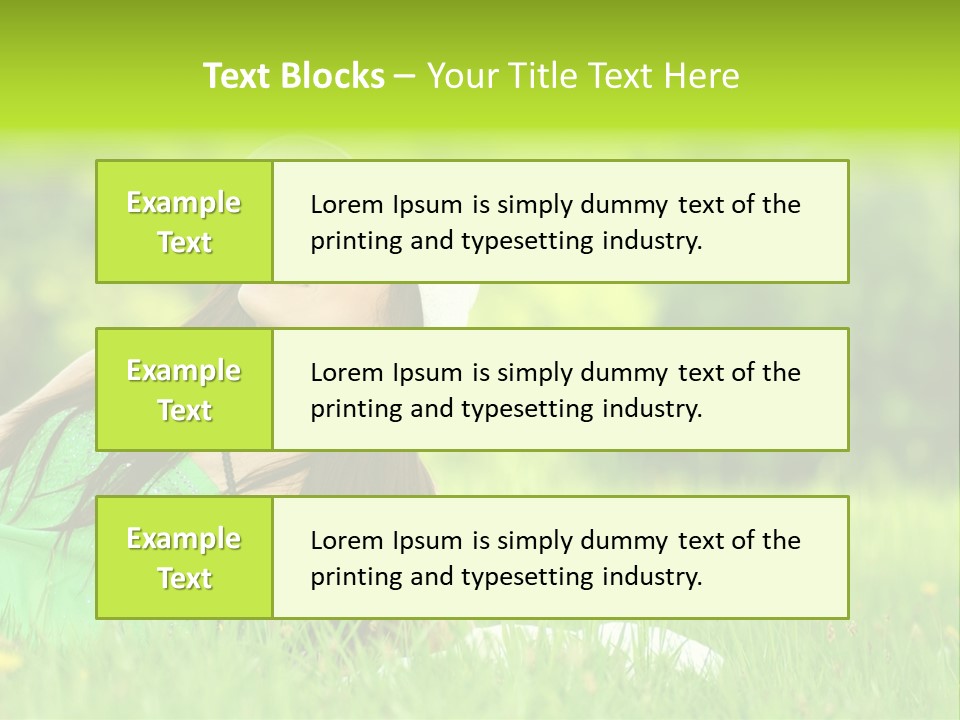 Expression Human Skin PowerPoint Template
