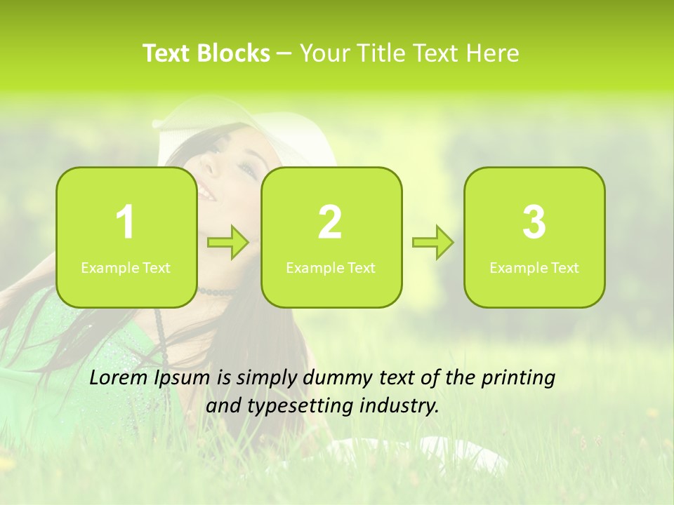Expression Human Skin PowerPoint Template