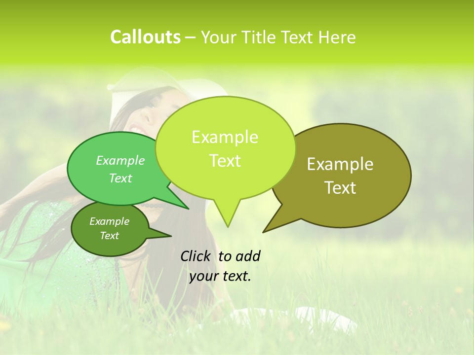 Expression Human Skin PowerPoint Template