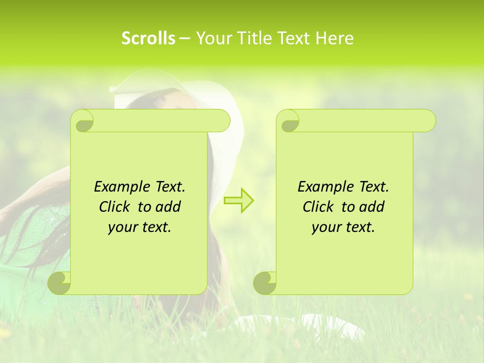 Expression Human Skin PowerPoint Template