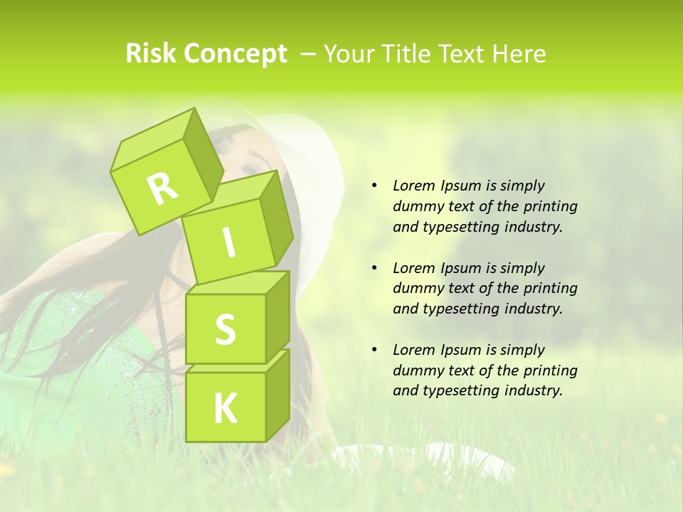 Expression Human Skin PowerPoint Template