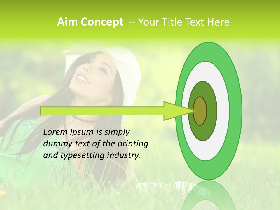 Expression Human Skin PowerPoint Template