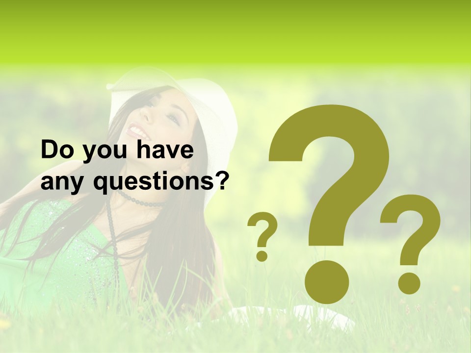 Expression Human Skin PowerPoint Template