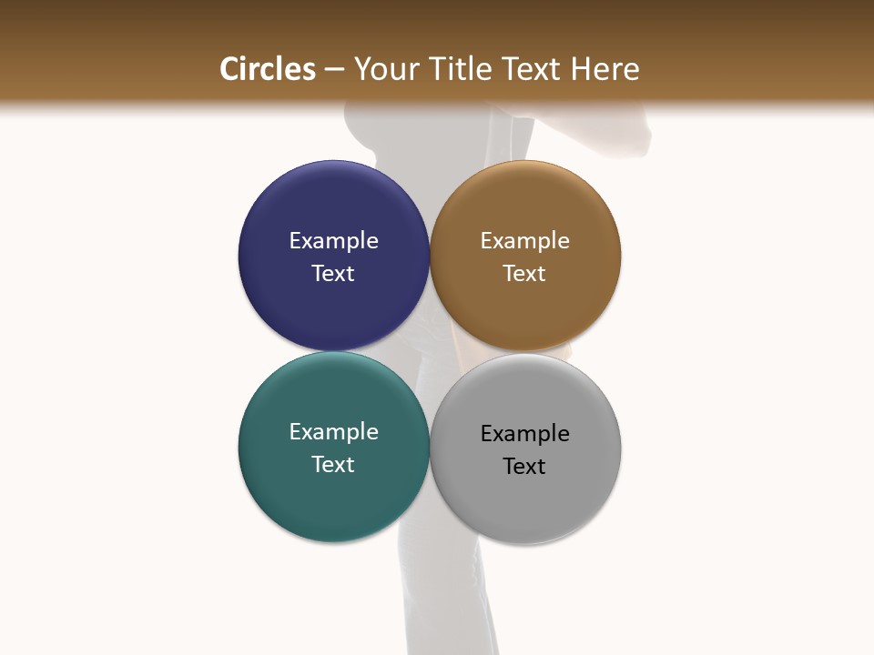 Girl Yellow Laborer PowerPoint Template