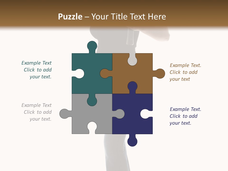 Girl Yellow Laborer PowerPoint Template