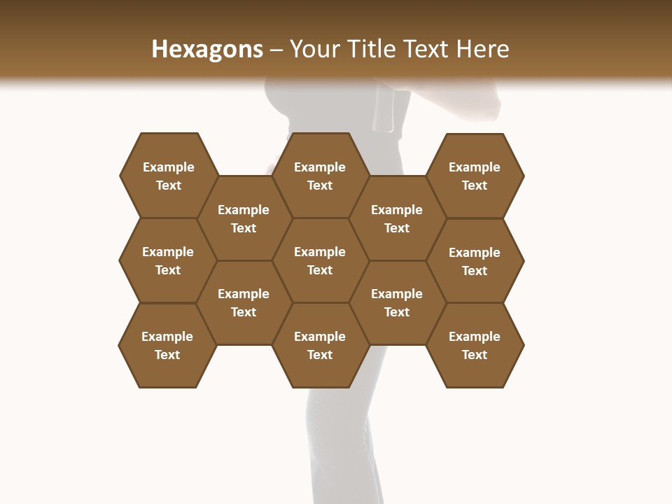 Girl Yellow Laborer PowerPoint Template