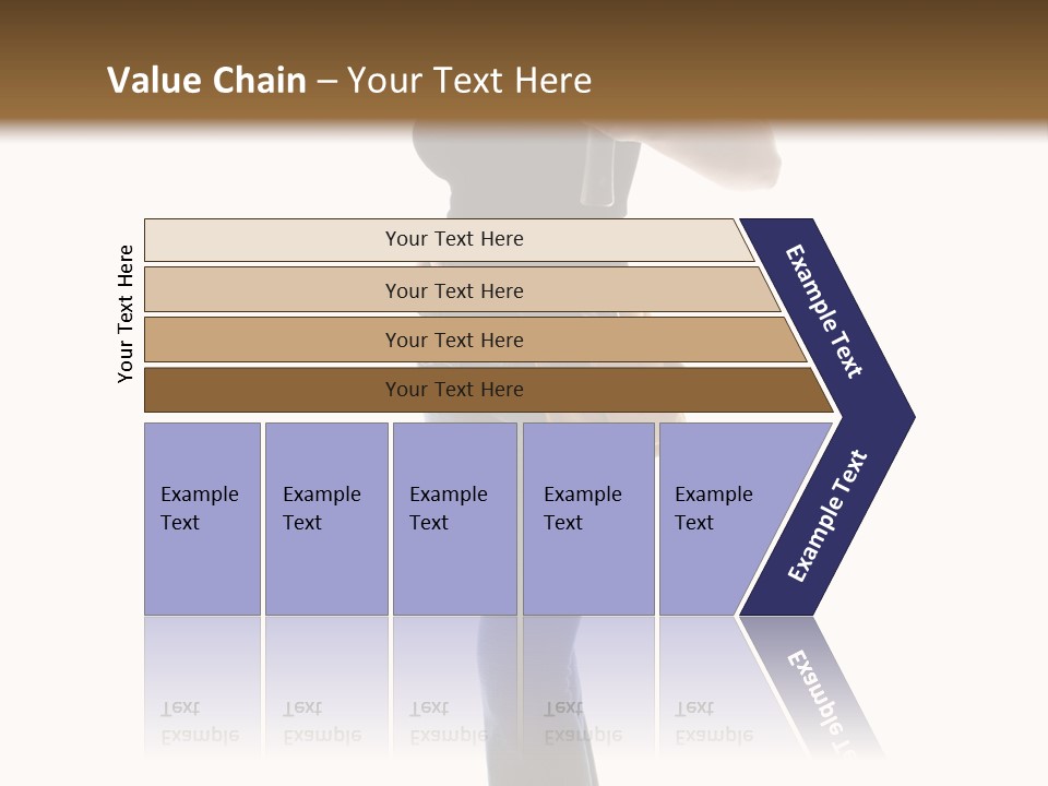 Girl Yellow Laborer PowerPoint Template