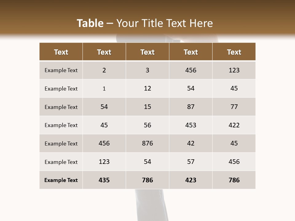 Girl Yellow Laborer PowerPoint Template