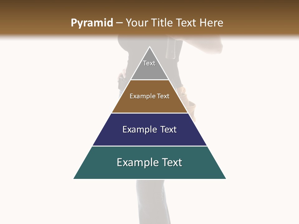 Girl Yellow Laborer PowerPoint Template