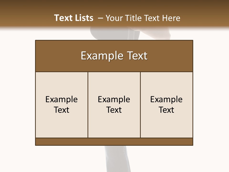 Girl Yellow Laborer PowerPoint Template