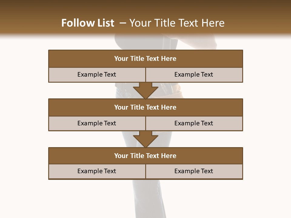 Girl Yellow Laborer PowerPoint Template