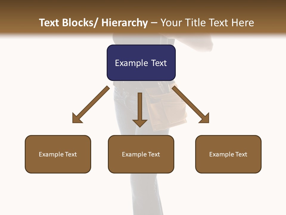 Girl Yellow Laborer PowerPoint Template