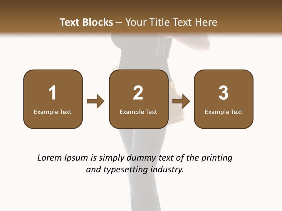 Girl Yellow Laborer PowerPoint Template