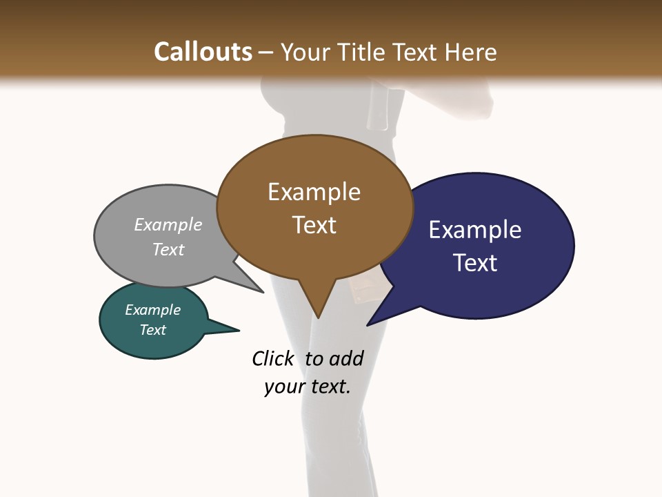 Girl Yellow Laborer PowerPoint Template