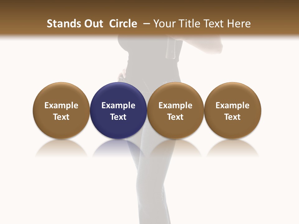 Girl Yellow Laborer PowerPoint Template