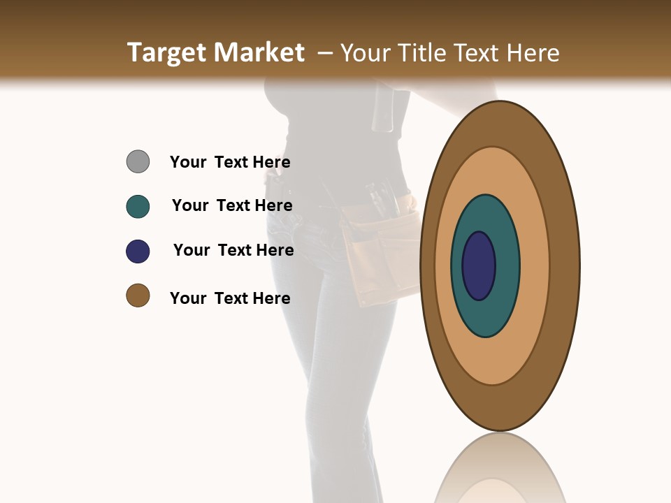 Girl Yellow Laborer PowerPoint Template