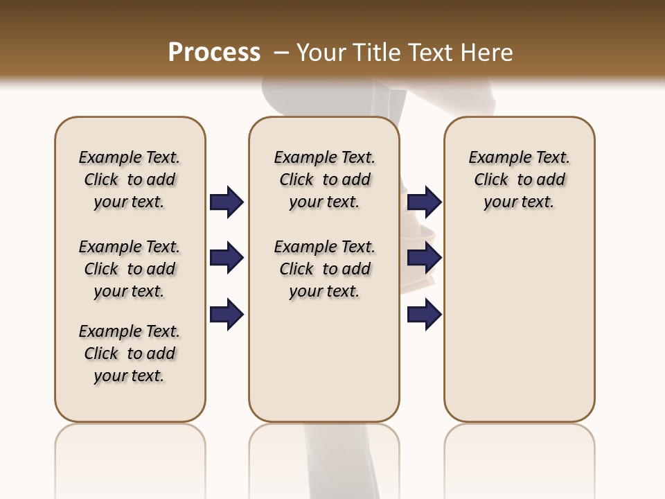 Girl Yellow Laborer PowerPoint Template