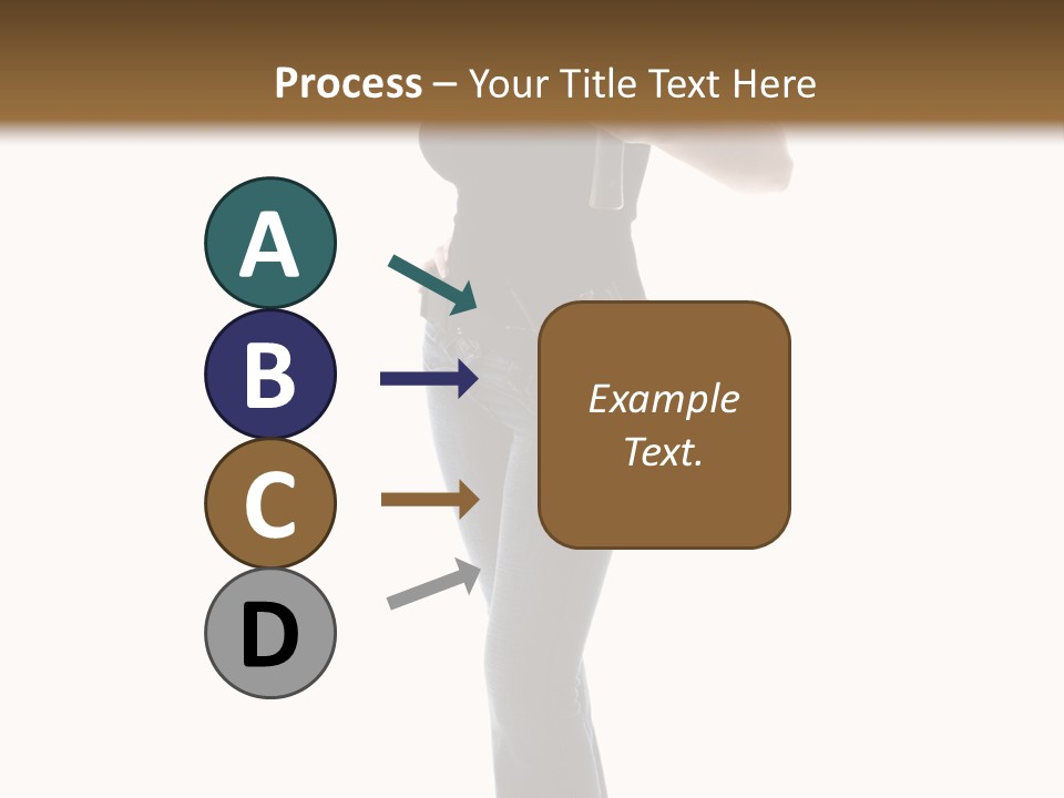 Girl Yellow Laborer PowerPoint Template