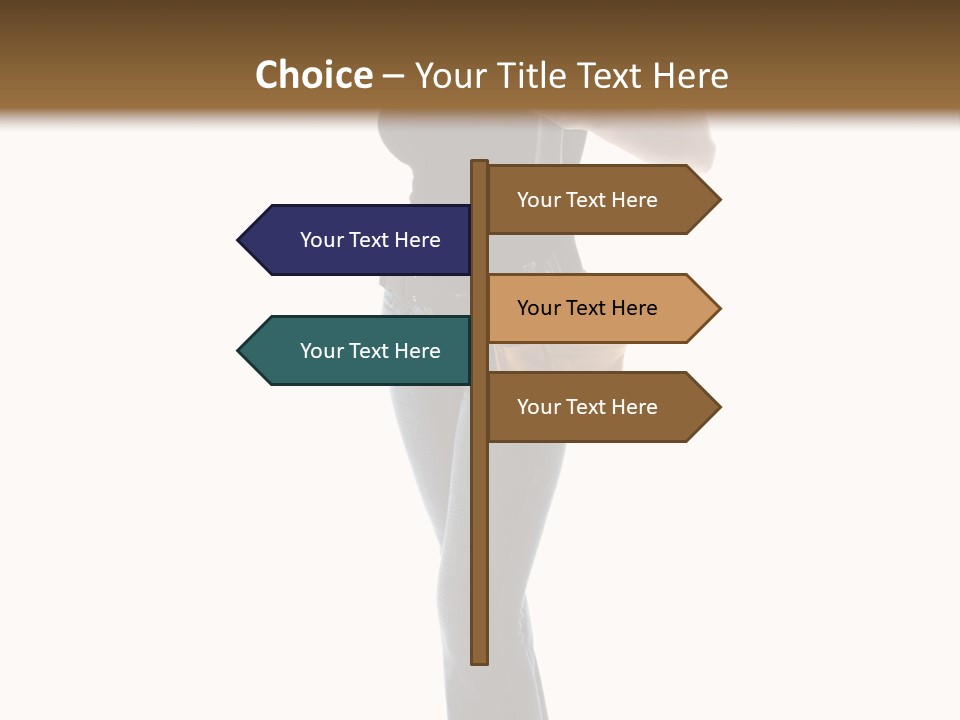 Girl Yellow Laborer PowerPoint Template