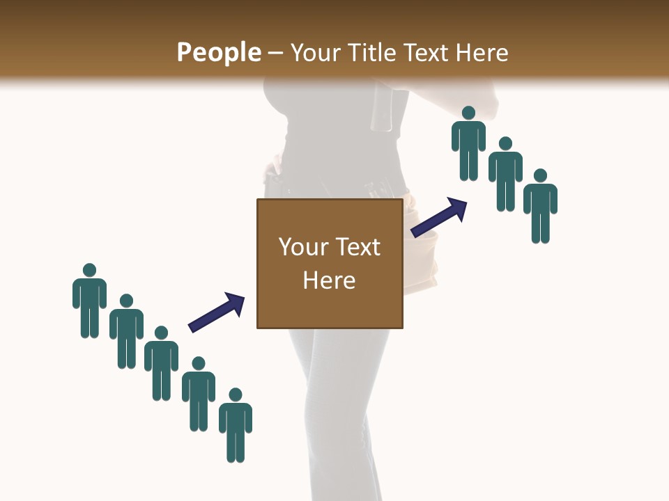 Girl Yellow Laborer PowerPoint Template