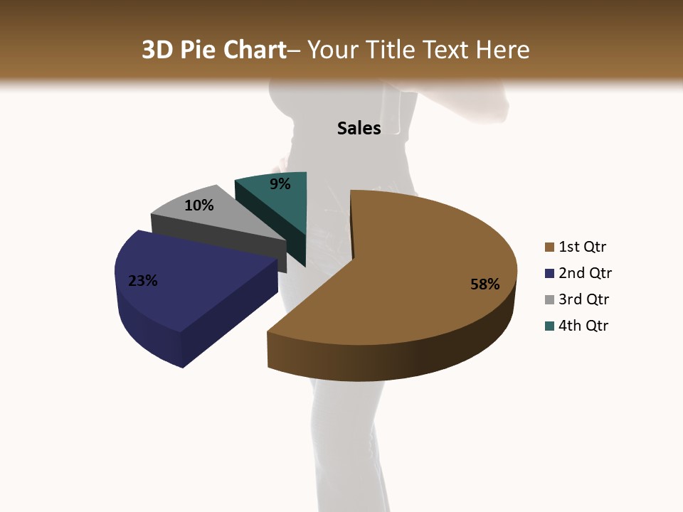 Girl Yellow Laborer PowerPoint Template