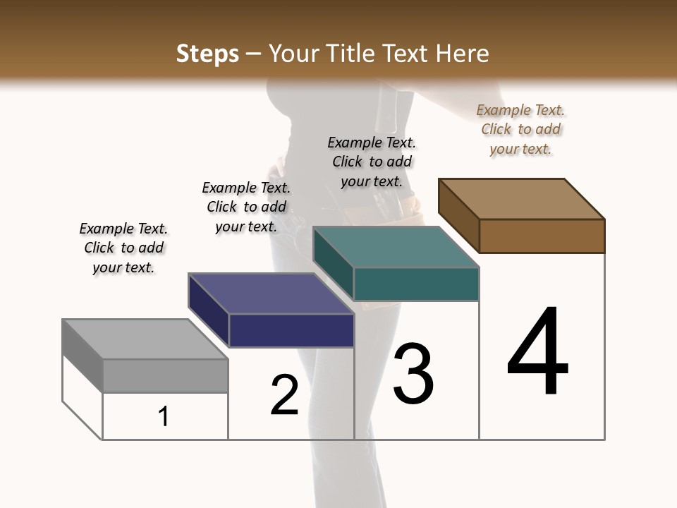 Girl Yellow Laborer PowerPoint Template