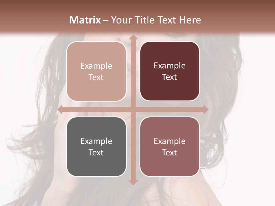 Clothes Ringlet Eye PowerPoint Template