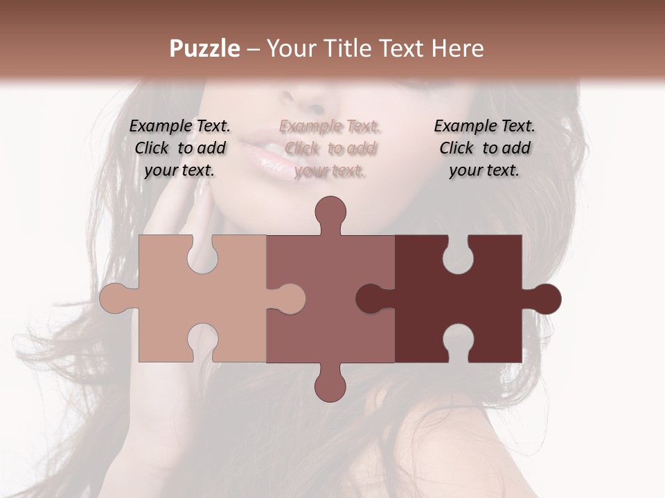 Clothes Ringlet Eye PowerPoint Template