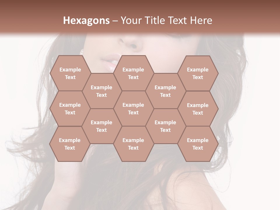 Clothes Ringlet Eye PowerPoint Template