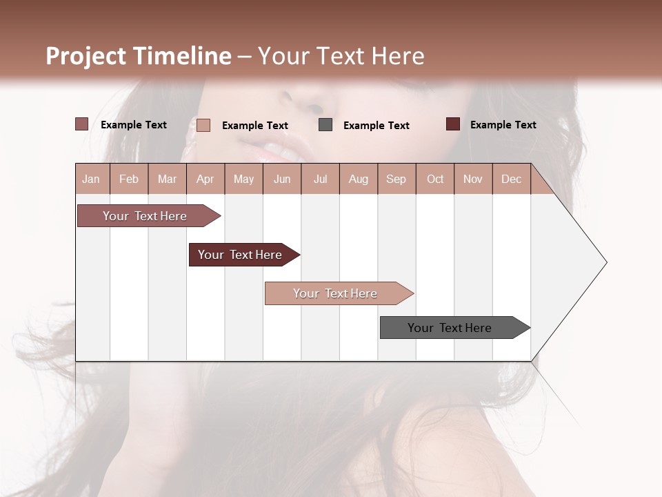 Clothes Ringlet Eye PowerPoint Template