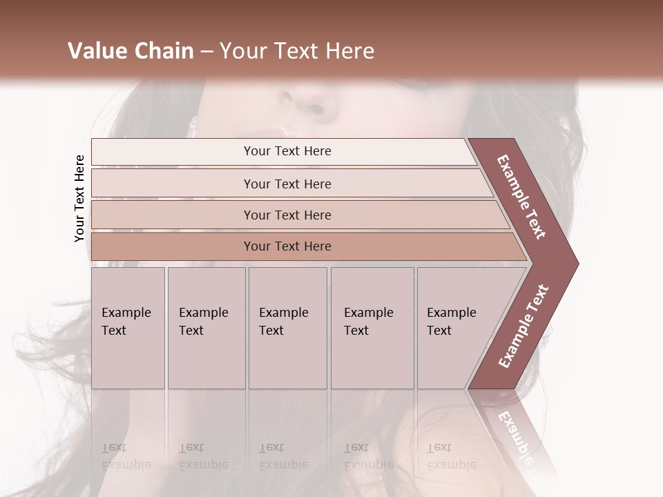 Clothes Ringlet Eye PowerPoint Template